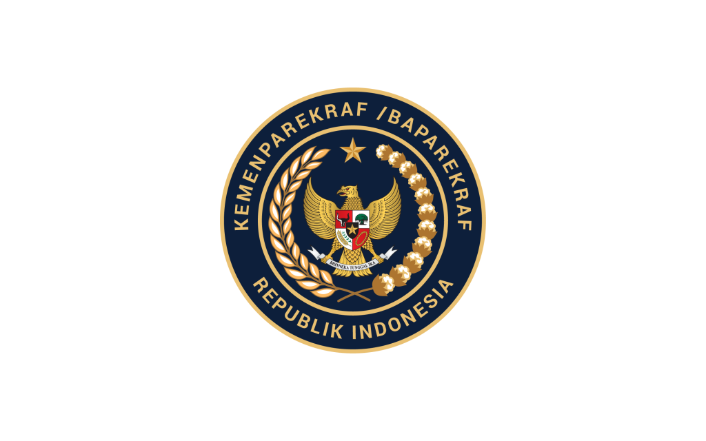 Logo Kementerian Pariwisata dan Ekonomi Kreatif RI (KEMENPAREKRAF / BAPAREKRAF)